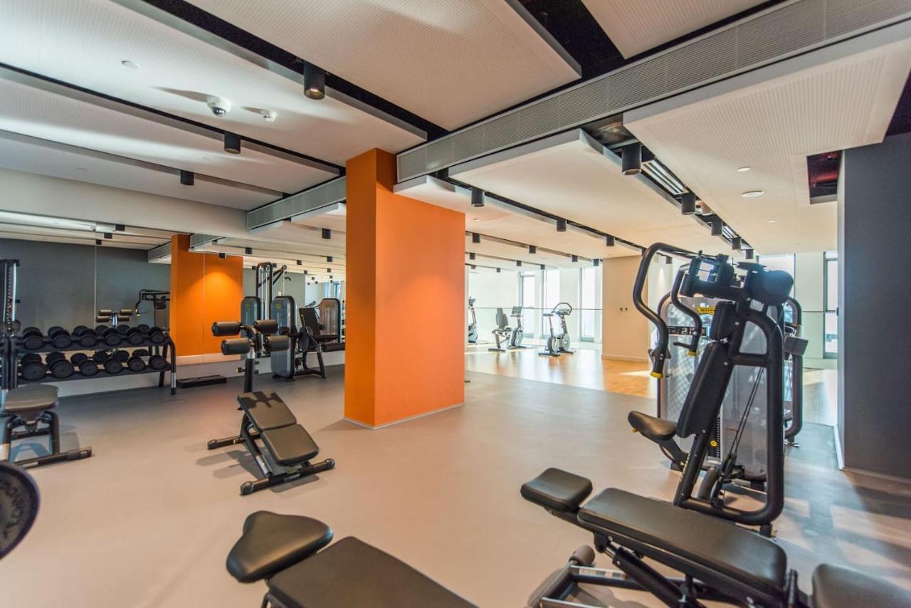 Luxe 3 Bedroom Oceanfront Apartment In The Heart Of Bluewaters Island Dubai Luaran gambar