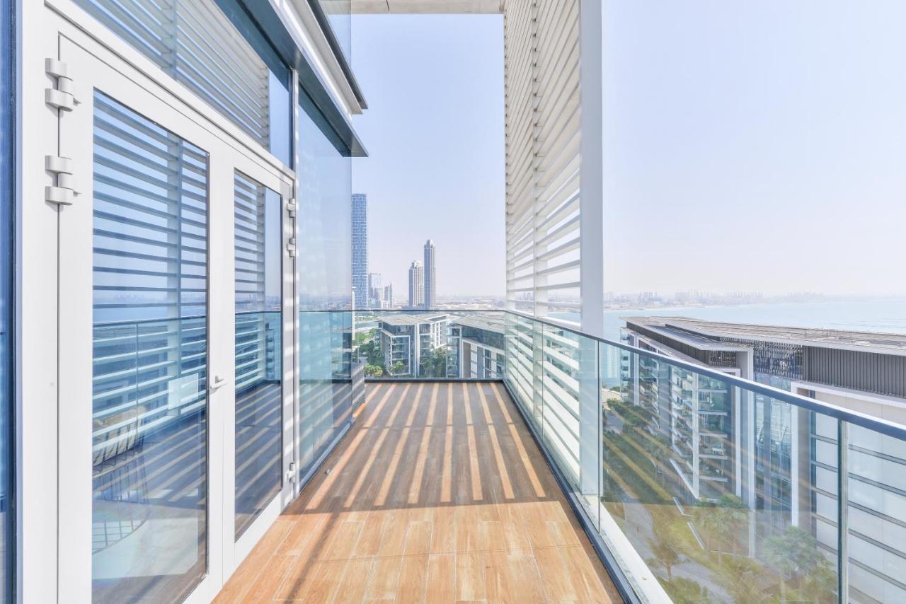 Luxe 3 Bedroom Oceanfront Apartment In The Heart Of Bluewaters Island Dubai Luaran gambar