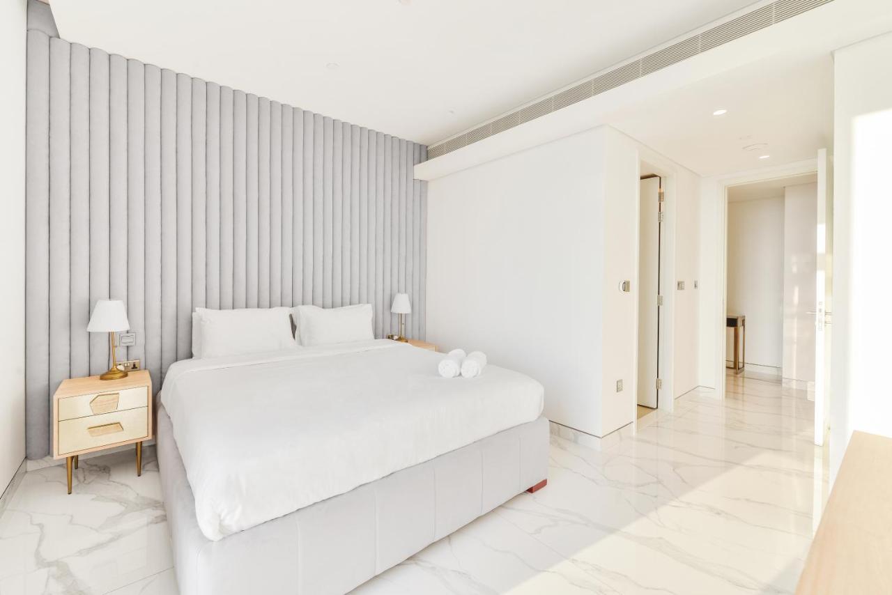 Luxe 3 Bedroom Oceanfront Apartment In The Heart Of Bluewaters Island Dubai Luaran gambar