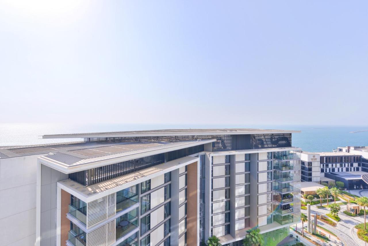 Luxe 3 Bedroom Oceanfront Apartment In The Heart Of Bluewaters Island Dubai Luaran gambar